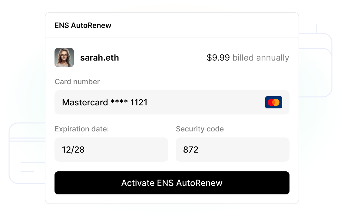 ENS Name AutoRenew